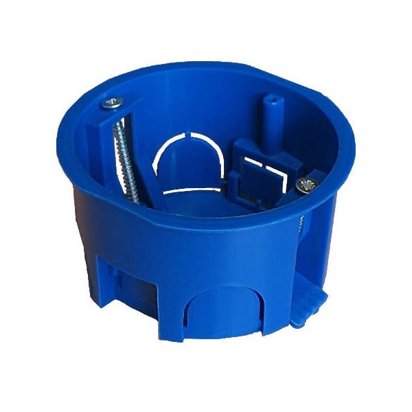 Коробка установочная СП d70х40 без винтов пластик. лапки для г/к Epplast 155174
Коробка установочная СП d70х40 без винтов пластик. лапки для г/к Epplast 155174