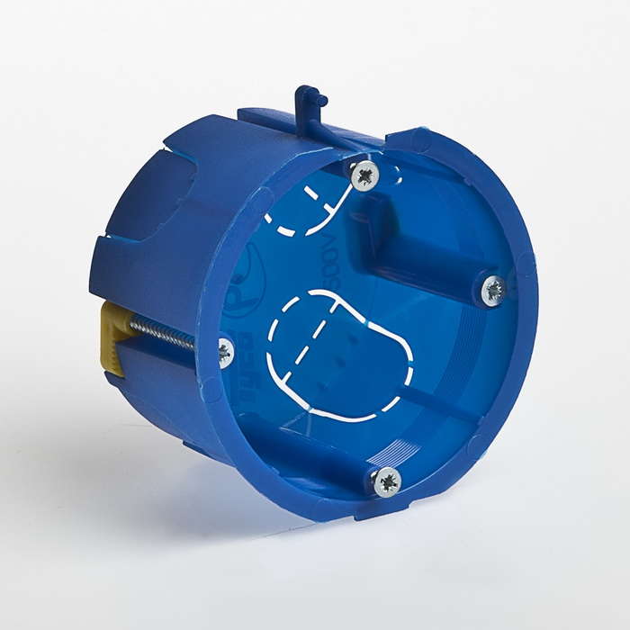 Коробка установочная СП 65х40 для гипсокарт. IP30 Ruvinil 10170
Коробка установочная СП 65х40 для гипсокарт. IP30 Ruvinil 10170