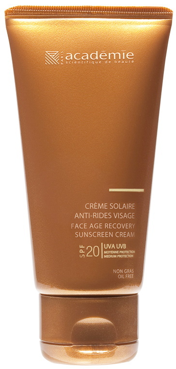 Солнцезащитный регенерирующий крем для лица Academie SPF 20 'Face Age Recovery Sunscreen Cream SPF 20 '
Солнцезащитный регенерирующий крем для лица Academie SPF 20 'Face Age Recovery Sunscreen Cream SPF 20 '