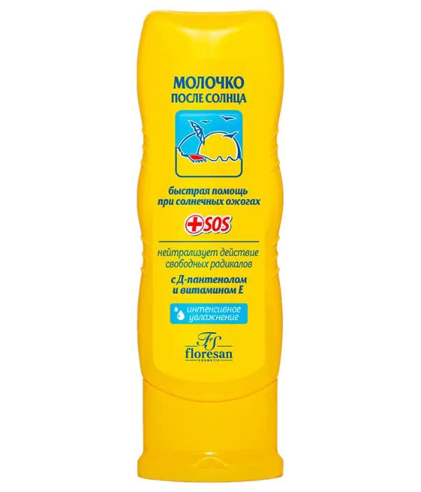 Молочко после солнца от ожогов Floresan 125 мл
Молочко после солнца от ожогов Floresan 125 мл