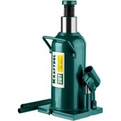 Домкрат бутылочный гидравлический KRAFTOOL KRAFT-LIFT, 20т 244-478 мм (43462-20)
Домкрат бутылочный гидравлический KRAFTOOL KRAFT-LIFT, 20т 244-478 мм (43462-20)