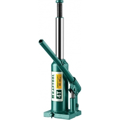 Домкрат бутылочный гидравлический KRAFTOOL KRAFT-LIFT, 4т, 194-372 мм (43462-4)
Домкрат бутылочный гидравлический KRAFTOOL KRAFT-LIFT, 4т, 194-372 мм (43462-4)