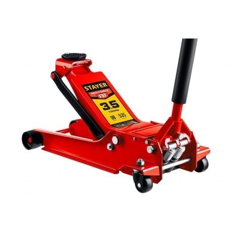 Домкрат подкатной STAYER F-37 RED FORCE, 3.5т 98-535 мм, универсальный для СТО (43158-3.5)
Домкрат подкатной STAYER F-37 RED FORCE, 3.5т 98-535 мм, универсальный для СТО (43158-3.5)