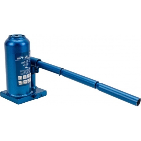 Домкрат гидравлический бутылочный телескопический, 4 т, h подъема 190-480 мм Stels
Домкрат гидравлический бутылочный телескопический, 4 т, h подъема 190-480 мм Stels