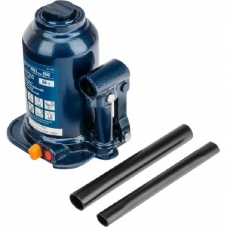 Домкрат гидравлический бутылочный телескопический, 8 т, подъем 180-410 мм Stels
Домкрат гидравлический бутылочный телескопический, 8 т, подъем 180-410 мм Stels