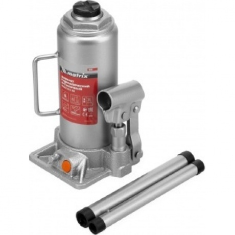 Домкрат гидравлический бутылочный, 10 т, h подъема 230-460 мм Matrix
Домкрат гидравлический бутылочный, 10 т, h подъема 230-460 мм Matrix