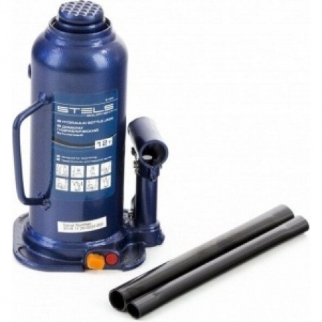 Домкрат гидравлический бутылочный, 12 т, h подъема 227-457 мм Stels
Домкрат гидравлический бутылочный, 12 т, h подъема 227-457 мм Stels