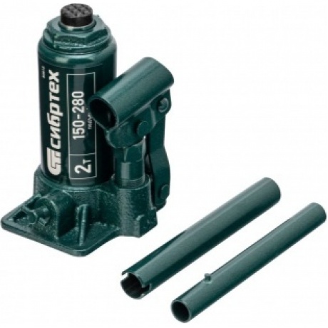 Домкрат гидравлический бутылочный, 2 т, 150-280 мм, в пласт. кейсе Сибртех
Домкрат гидравлический бутылочный, 2 т, 150-280 мм, в пласт. кейсе Сибртех