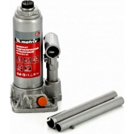Домкрат гидравлический бутылочный, 2 т, h подъема 181-345 мм, в пласт. кейсе Matrix
Домкрат гидравлический бутылочный, 2 т, h подъема 181-345 мм, в пласт. кейсе Matrix