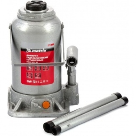 Домкрат гидравлический бутылочный, 20 т, h подъема 244-449 мм Matrix
Домкрат гидравлический бутылочный, 20 т, h подъема 244-449 мм Matrix