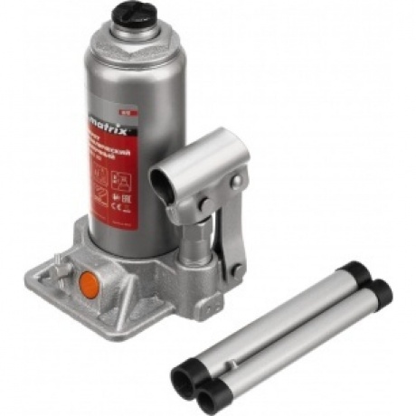 Домкрат гидравлический бутылочный, 3 т, h подъема 178-343 мм Matrix
Домкрат гидравлический бутылочный, 3 т, h подъема 178-343 мм Matrix