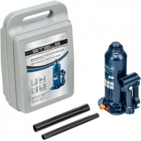 Домкрат гидравлический бутылочный, 3 т, h подъема 188-363 мм, в пласт. кейсе Stels
Домкрат гидравлический бутылочный, 3 т, h подъема 188-363 мм, в пласт. кейсе Stels