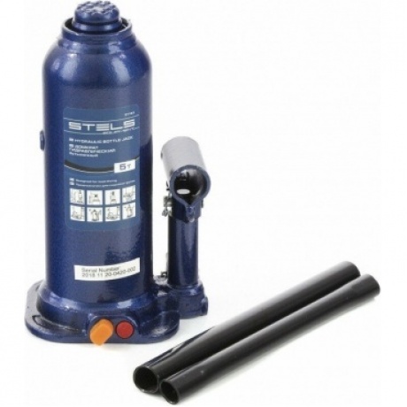 Домкрат гидравлический бутылочный, 5 т, h подъема 207-404 мм Stels
Домкрат гидравлический бутылочный, 5 т, h подъема 207-404 мм Stels