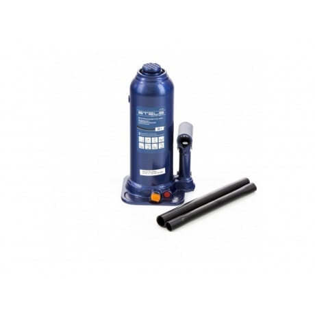 Домкрат гидравлический бутылочный, 8 т, h подъема 222-447 мм Stels
Домкрат гидравлический бутылочный, 8 т, h подъема 222-447 мм Stels