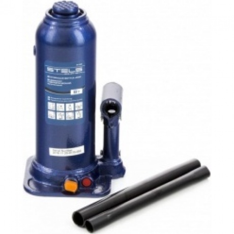 Домкрат гидравлический бутылочный, 8 т, h подъема 222-447 мм Stels
Домкрат гидравлический бутылочный, 8 т, h подъема 222-447 мм Stels