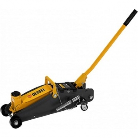 Домкрат гидравлический подкатной с фиксатором, 2,8 т, 135-385 мм Denzel
Домкрат гидравлический подкатной с фиксатором, 2,8 т, 135-385 мм Denzel