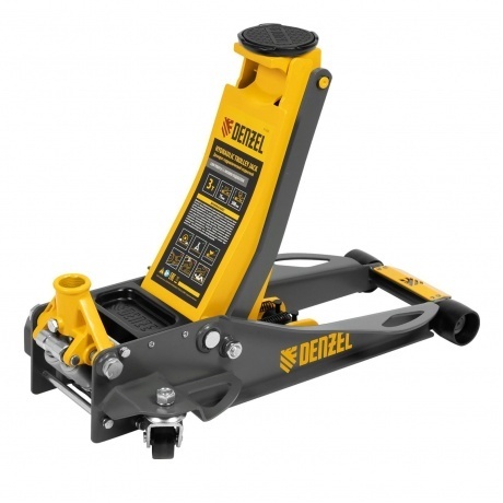 Домкрат гидравлический подкатной, 3 т, 75-500 мм, быстрый подъем, низкий подхват, проф. Denzel
Домкрат гидравлический подкатной, 3 т, 75-500 мм, быстрый подъем, низкий подхват, проф. Denzel