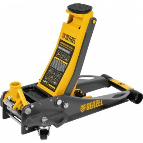 Домкрат гидравлический подкатной, 3 т, 75-500 мм, быстрый подъем, низкий подхват, проф. Denzel
Домкрат гидравлический подкатной, 3 т, 75-500 мм, быстрый подъем, низкий подхват, проф. Denzel