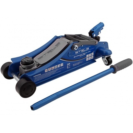 Домкрат гидравлический подкатной, поворотная рукоятка, 2т LOW PROFILE, 100-350 мм Stels
Домкрат гидравлический подкатной, поворотная рукоятка, 2т LOW PROFILE, 100-350 мм Stels