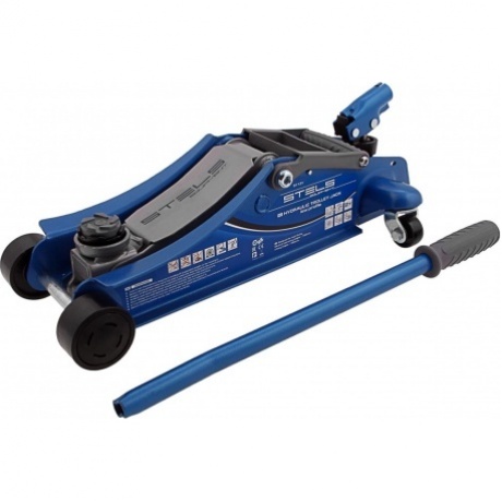 Домкрат гидравлический подкатной, поворотная рукоятка, 2т LOW PROFILE, 100-350 мм Stels
Домкрат гидравлический подкатной, поворотная рукоятка, 2т LOW PROFILE, 100-350 мм Stels