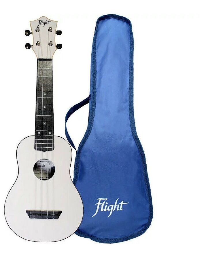 Укулеле FLIGHT TUS-35 WH Travel сопрано белая пластик
Укулеле FLIGHT TUS-35 WH Travel сопрано белая пластик