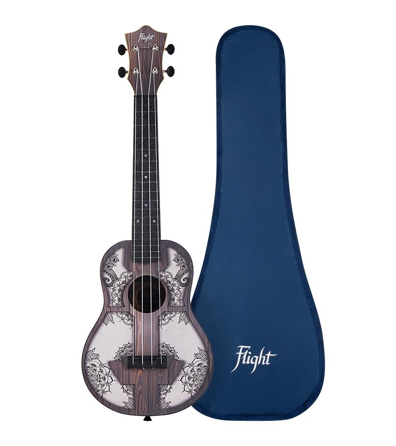 Укулеле FLIGHT TUS-40 MW Travel сопрано черная с рисунком пластик
Укулеле FLIGHT TUS-40 MW Travel сопрано черная с рисунком пластик
