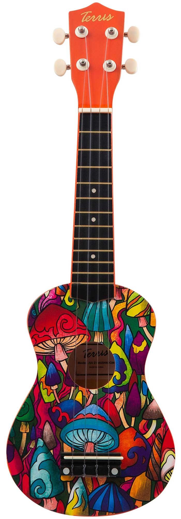 Укулеле TERRIS JUS-21 MUSHROOM сопрано
Укулеле TERRIS JUS-21 MUSHROOM сопрано