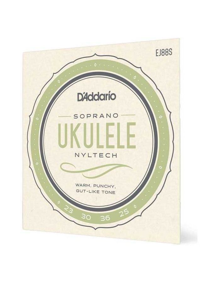 Струны для укулеле сопрано D'ADDARIO EJ88 S
Струны для укулеле сопрано D'ADDARIO EJ88 S