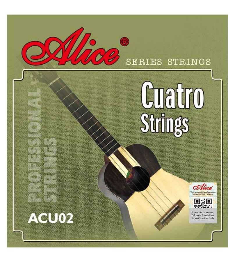 Струны для укулеле сопрано ALICE ACU02 Cuatro
Струны для укулеле сопрано ALICE ACU02 Cuatro