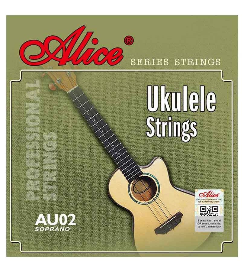 Струны для укулеле сопрано ALICE AU 02
Струны для укулеле сопрано ALICE AU 02