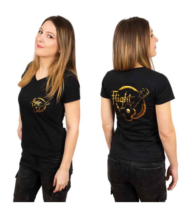 Футболка Flight Ukulele черная женская (размер S)
Футболка Flight Ukulele черная женская (размер S)