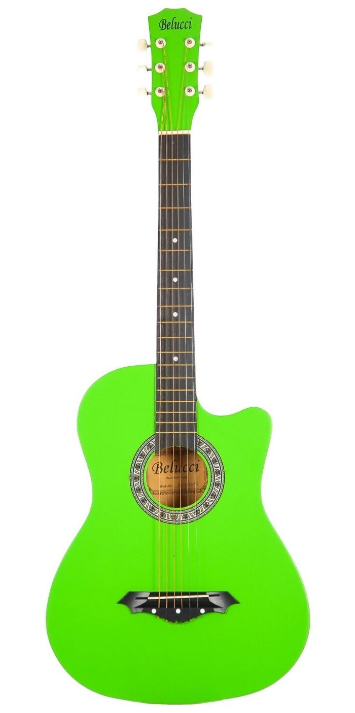Гитара акустическая Belucci BC3810 GR зелёный
Гитара акустическая Belucci BC3810 GR зелёный