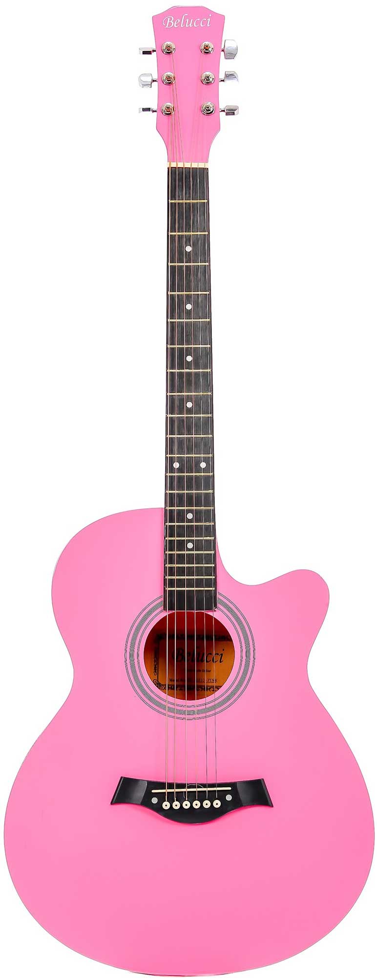 Гитара акустическая Belucci BC4010 PI розовая
Гитара акустическая Belucci BC4010 PI розовая