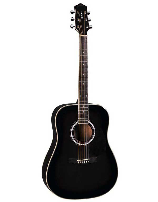 Гитара акустическая Naranda DG220BK чёрный
Гитара акустическая Naranda DG220BK чёрный