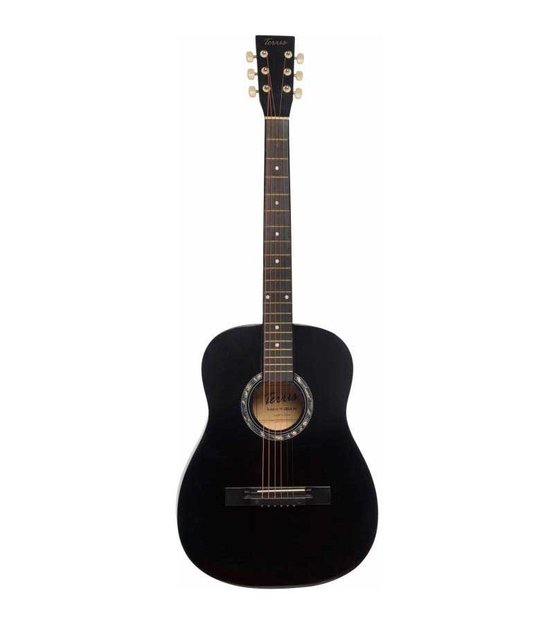 Гитара акустическая TERRIS TF-380A BK черный
Гитара акустическая TERRIS TF-380A BK черный