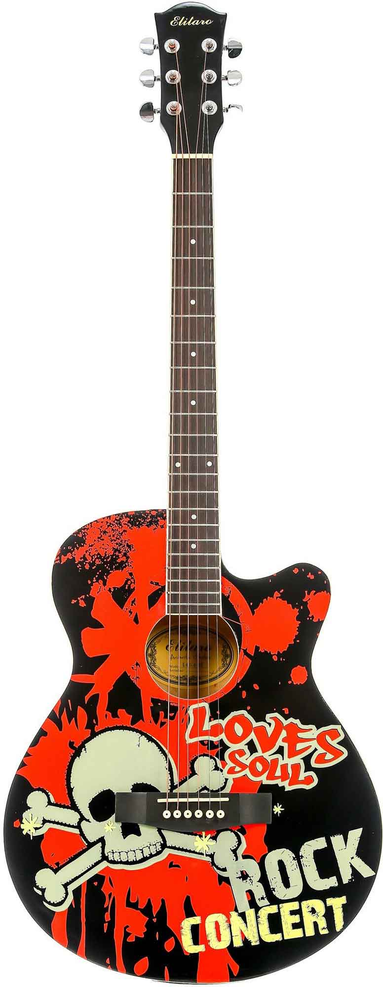 Гитара акустическая Elitaro E4040 Rock Concert
Гитара акустическая Elitaro E4040 Rock Concert