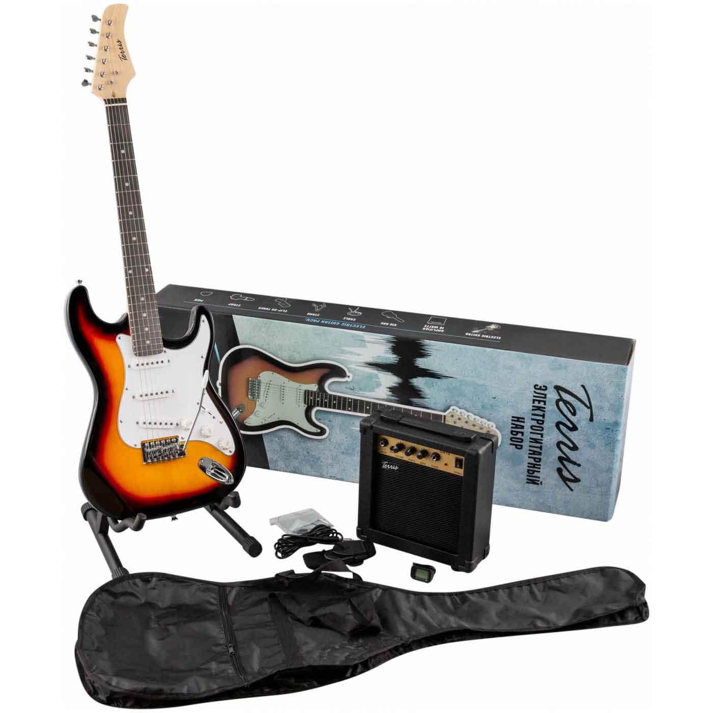 Электрогитара TERRIS TPACK-1 SB набор
Электрогитара TERRIS TPACK-1 SB набор