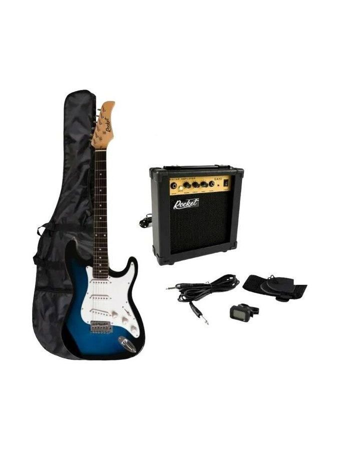 Электрогитарный набор ROCKET PACK-1 BB
Электрогитарный набор ROCKET PACK-1 BB