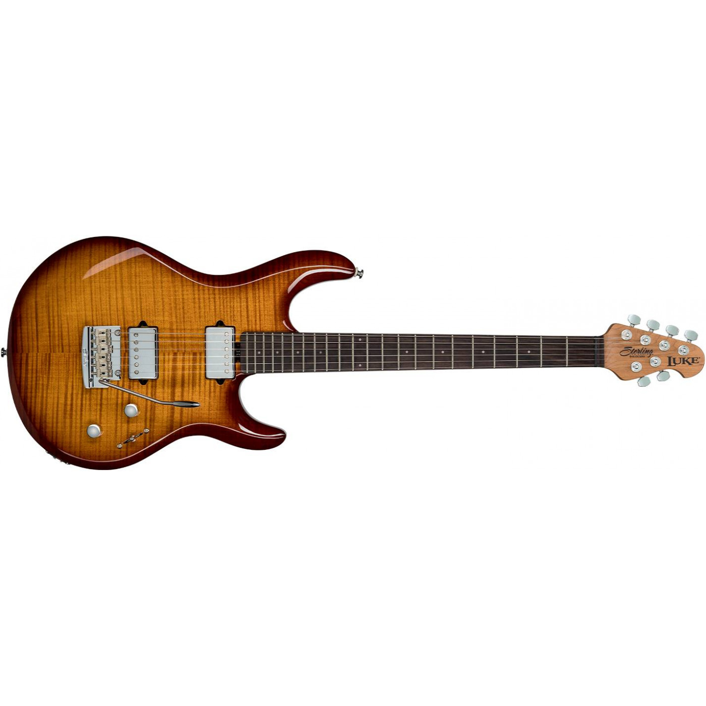 Электрогитара STERLING Luke Signature Hazel Burst
Электрогитара STERLING Luke Signature Hazel Burst