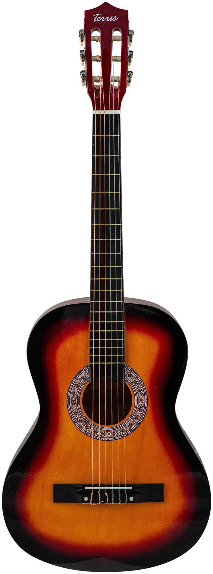 Гитара классическая TERRIS TC-3801A SB 7/8 санбёрст
Гитара классическая TERRIS TC-3801A SB 7/8 санбёрст