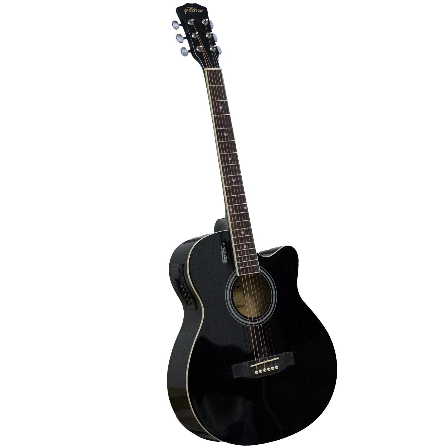 Гитара Электро-акустическая Elitaro E4050EQ BK чёрный
Гитара Электро-акустическая Elitaro E4050EQ BK чёрный