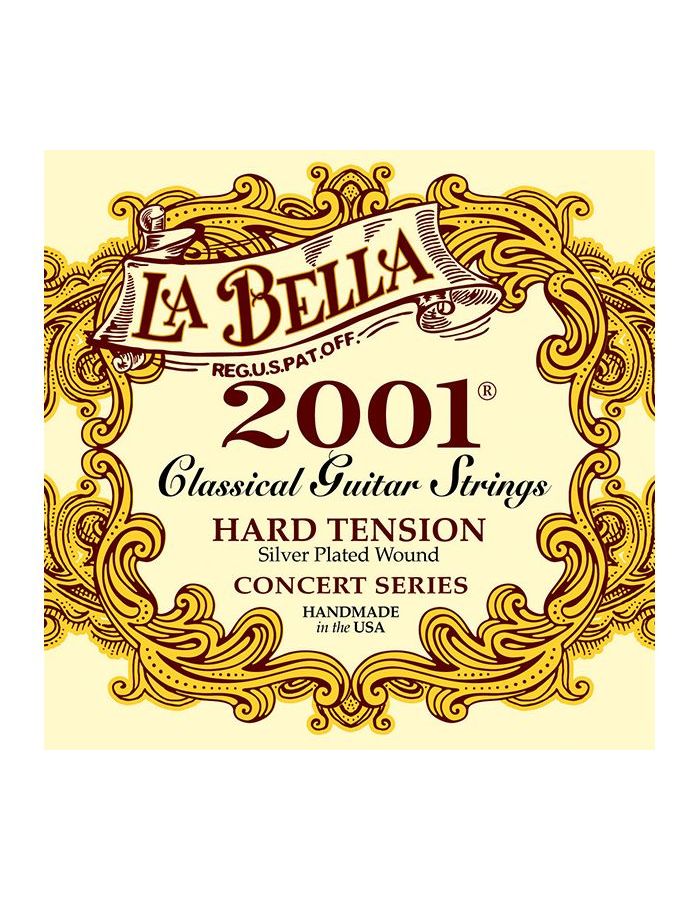 Струны La Bella 2001H 2001 Hard нейлон для классической гитары
Струны La Bella 2001H 2001 Hard нейлон для классической гитары