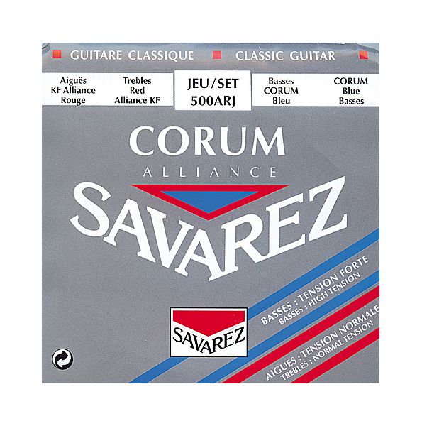 Струны Savarez 500ARJ Alliance Corum нейлон для классической гитары
Струны Savarez 500ARJ Alliance Corum нейлон для классической гитары
