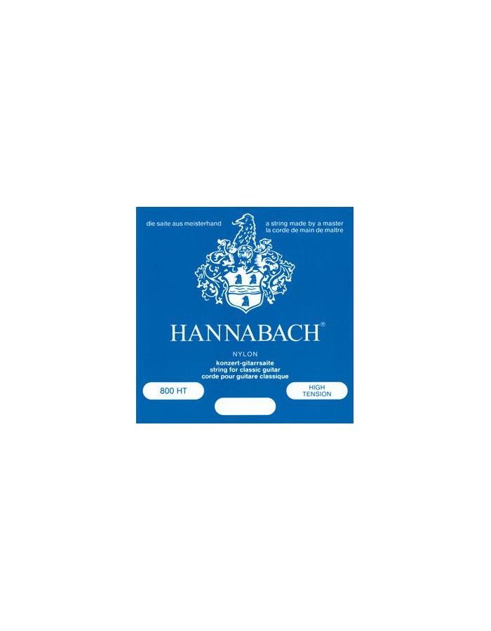 Струны Hannabach 800HT Blue SILVER PLATED800HT нейлон для классической гитары
Струны Hannabach 800HT Blue SILVER PLATED800HT нейлон для классической гитары