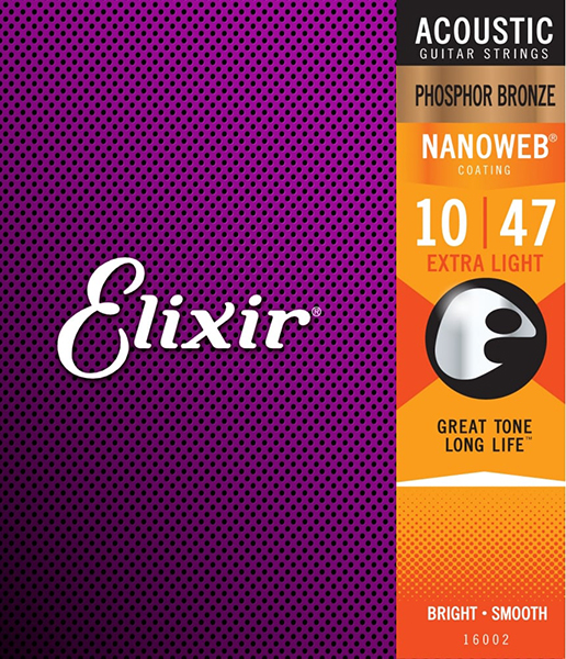 Струны Elixir 16002 NANOWEB 10-47 фосфорная бронза для акустической гитары
Струны Elixir 16002 NANOWEB 10-47 фосфорная бронза для акустической гитары