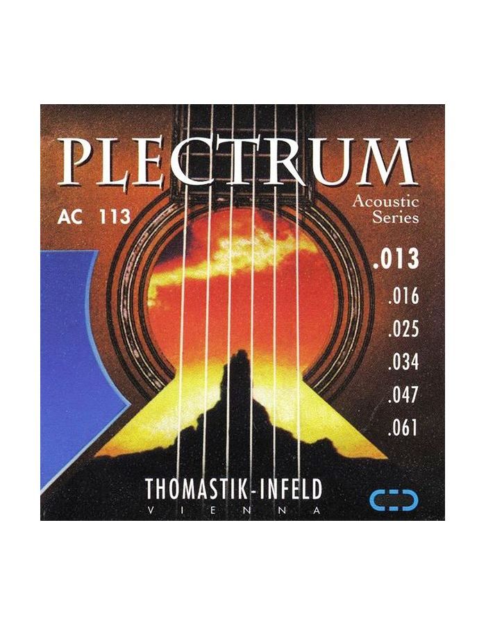 Струны Thomastik AC113 Plectrum 013-061 бронза для акустической гитары
Струны Thomastik AC113 Plectrum 013-061 бронза для акустической гитары