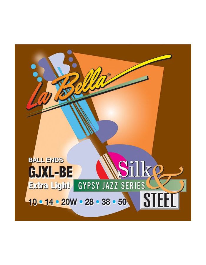 Струны La Bella GJXL-BE Gypsy Jazz Silk&Steel 10-50 сталь шелк для акустической гитары
Струны La Bella GJXL-BE Gypsy Jazz Silk&Steel 10-50 сталь шелк для акустической гитары