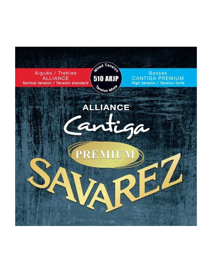 Струны Savarez 510ARJP Alliance Cantiga Premium нейлон для классической гитары
Струны Savarez 510ARJP Alliance Cantiga Premium нейлон для классической гитары