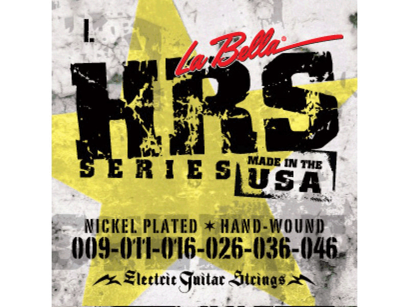 Струны La Bella HRS-L 009-046 для электрогитары
Струны La Bella HRS-L 009-046 для электрогитары