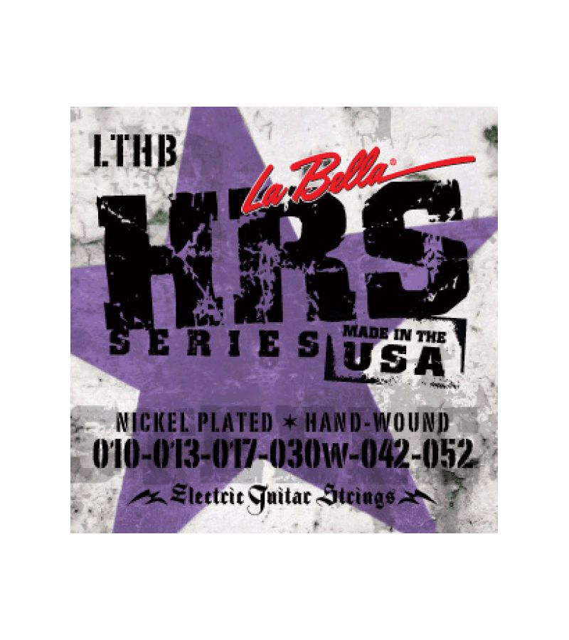 Струны La Bella HRS-LTHB 010-052 для электрогитары
Струны La Bella HRS-LTHB 010-052 для электрогитары